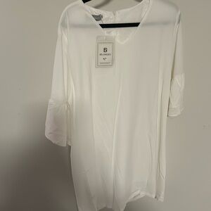 Bell Sleeves Bridal Shower Dress